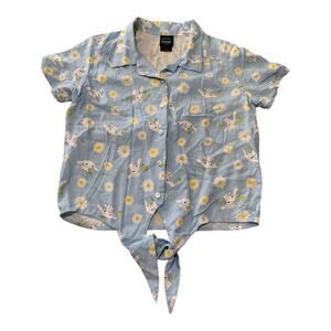 Sanrio Cinnamoroll womens xl hot topic blue bunny kawaii pastel hello kitty